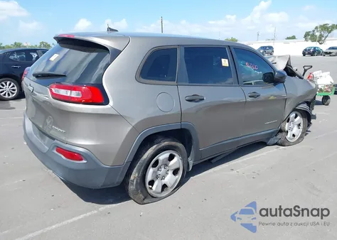 2016 Jeep Cherokee Sport from USA, damaged, VIN 1C4PJLAB8GW264653